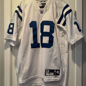 NFL White Peyton Manning Colts Jersey